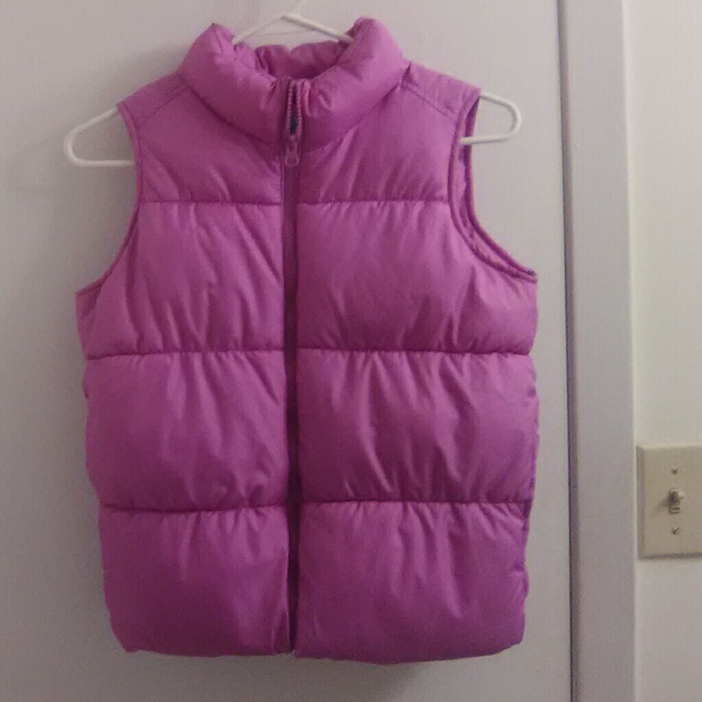 Girls old navy puffer vest